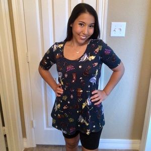 Alice in Wonderland tunic style top 🐰🎩🫖👑♥️♠️